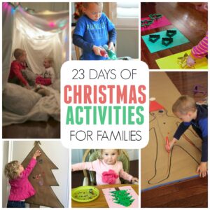 23 Days of Christmas Activities for Families