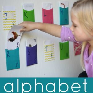 Alphabet Pocket Matching Game