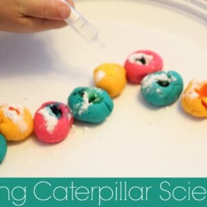 Fizzing Caterpillar Science {Bug Week}