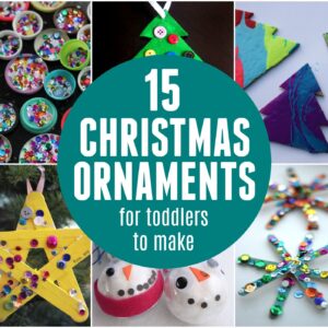15 Easy Christmas Ornaments for Toddlers