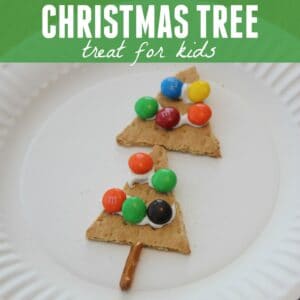 Simple Christmas Tree Treat for Kids