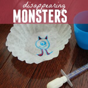 Disappearing Monsters Activity