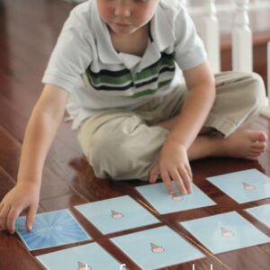 Simple Friendship Concentration Game for Preschoolers
