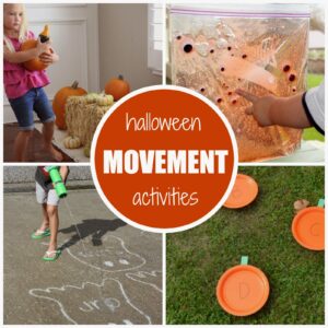 Halloween Themed Movement Activities for Kids