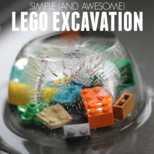 Simple and Awesome LEGO Brick Ice Excavation