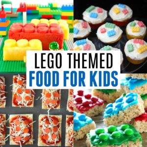Easy LEGO Brick Themed Food for Kids