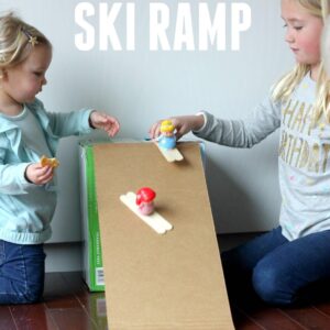 Easy Little People Ski Ramp for Kids
