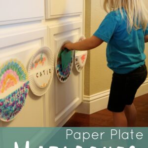 Paper Plate Mailboxes