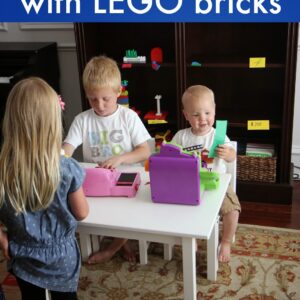 Pretend Play Toy Store with LEGO Bricks