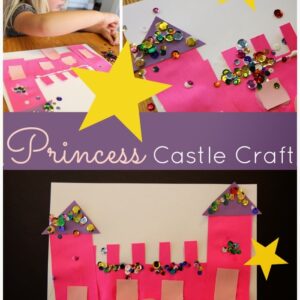Sparkly Princess Castle Craft