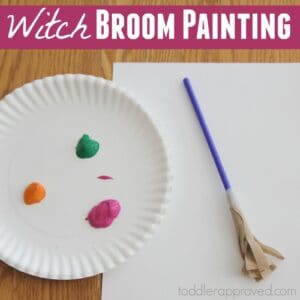 Witch Broom Painting