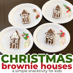 Christmas Brownie Houses | Easy Holiday Treat
