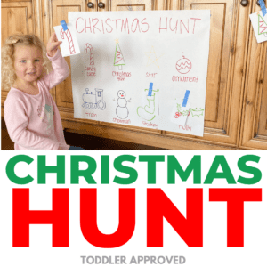 Christmas Hunt: Toddler Matching Activity