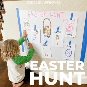 Easter Hunt: Toddler Matching Activity