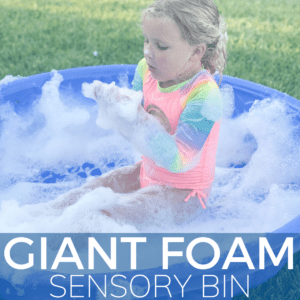 Giant Foam Sensory Bin for Kids