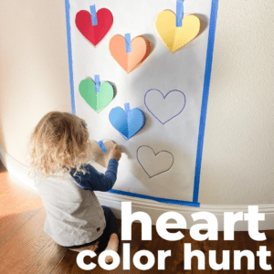 Learning Colors Hunt with Hearts