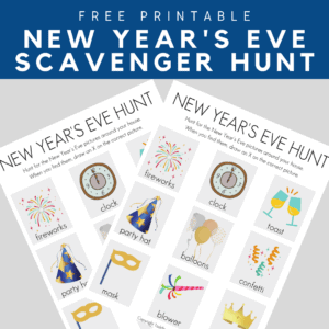New Year’s Eve Scavenger Hunt