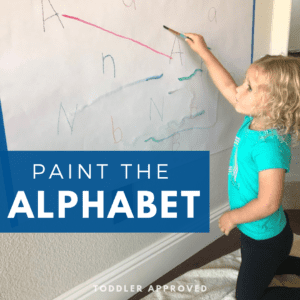 Paint the Alphabet- Toddler Matching Game