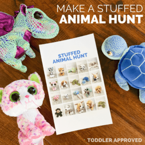 Make a Stuffed Animal Hunt for Kids