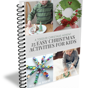Toddler Christmas Advent: 25 Days of Easy Activities Ebook